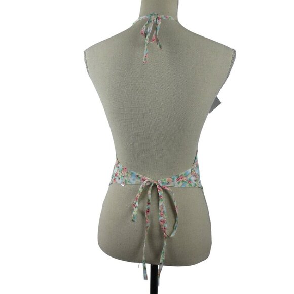 Daisy Street halter neck scarf top in Ditsy floral size Large - Picture 5 of 10